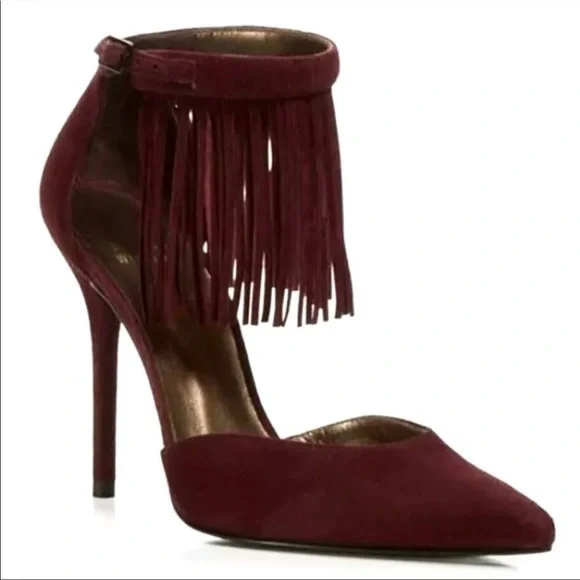 Brand New STUART WEITZMAN FRINGELICA HIGH HEEL PUMP - Picture 6 of 7